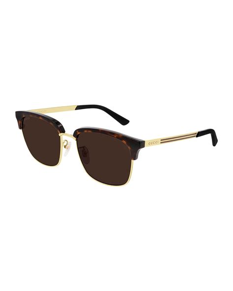 gucci acetate glasses|Gucci havana sunglasses men's.